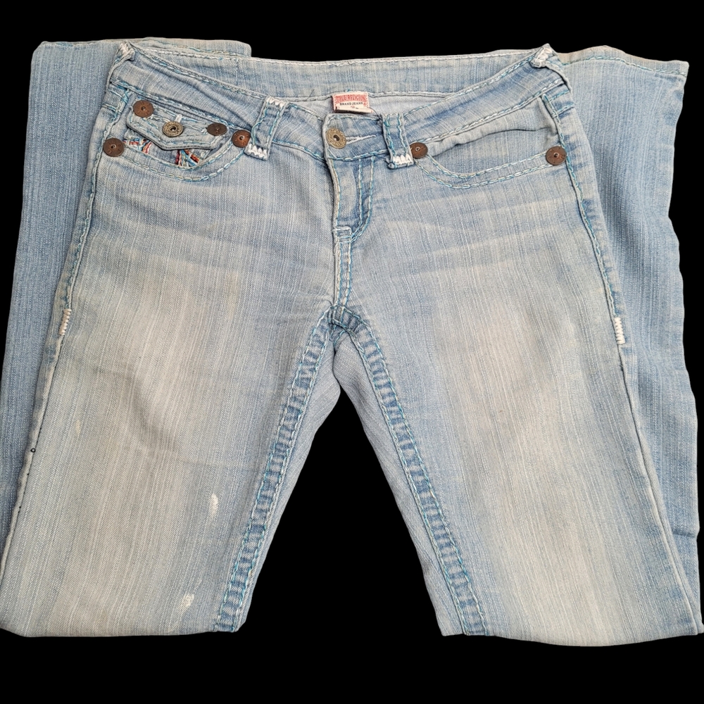 True Religion Light Denim Wash Jeans SZ 29